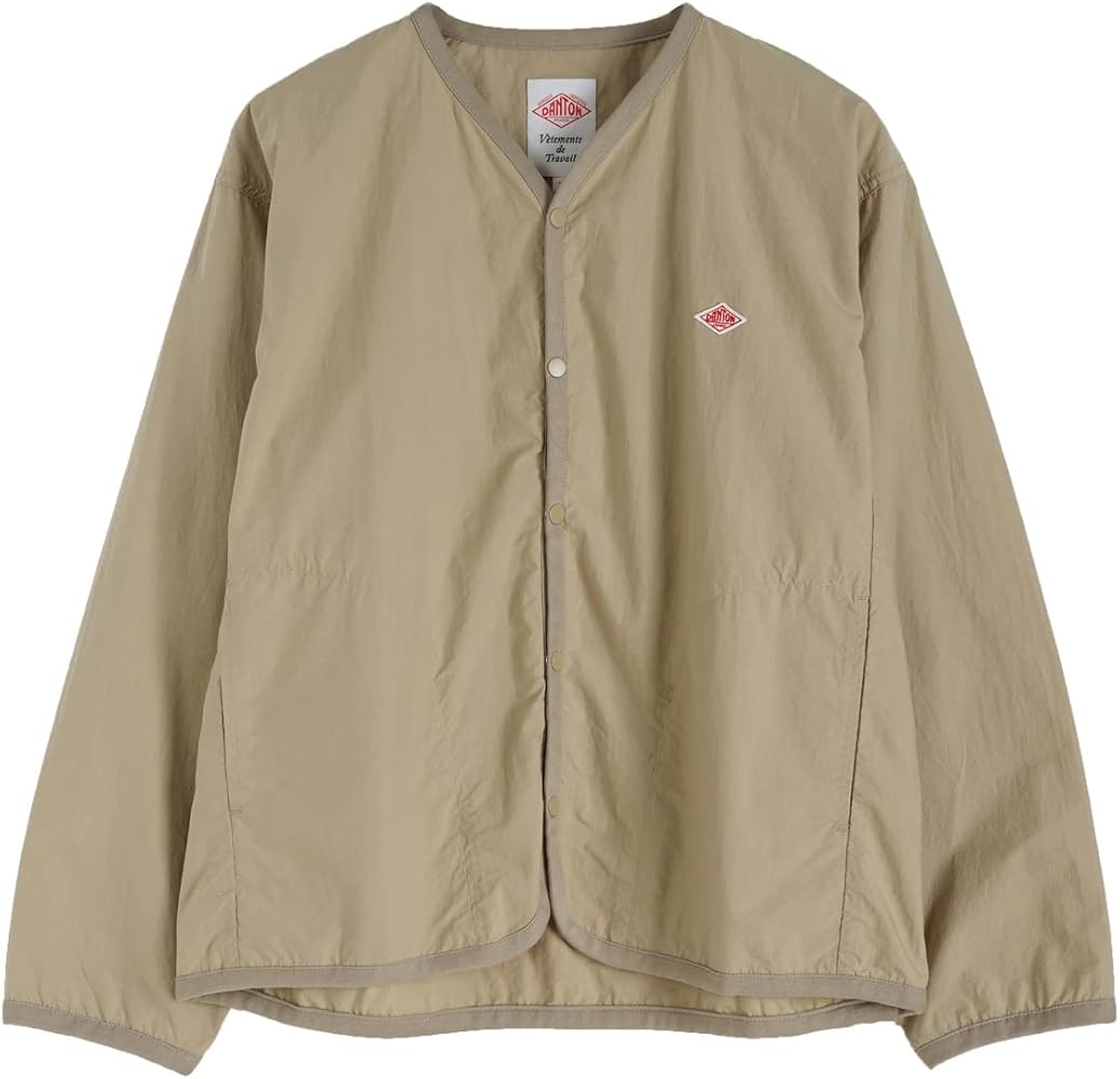 [DANTON/ダントン] タイプライター Vネックシャツカーディガン DANTON/ダントン] タイプライター Vネックシャツカーディガン