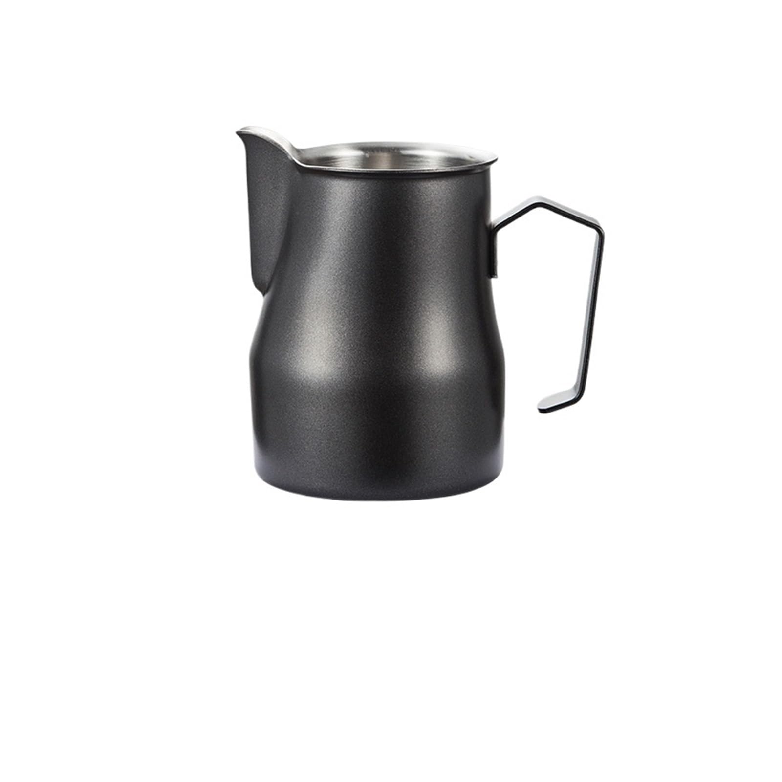 Jarra De Espuma De Leche De Acero Inoxidable For Latte Art Y Espresso(Rice White-350ML)