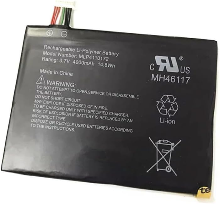 powerforlaptop Replacement MLP4110172 Battery Compatible with McNally OverDryve 7/8 pro Car GPS 4000mAh MLP4110172