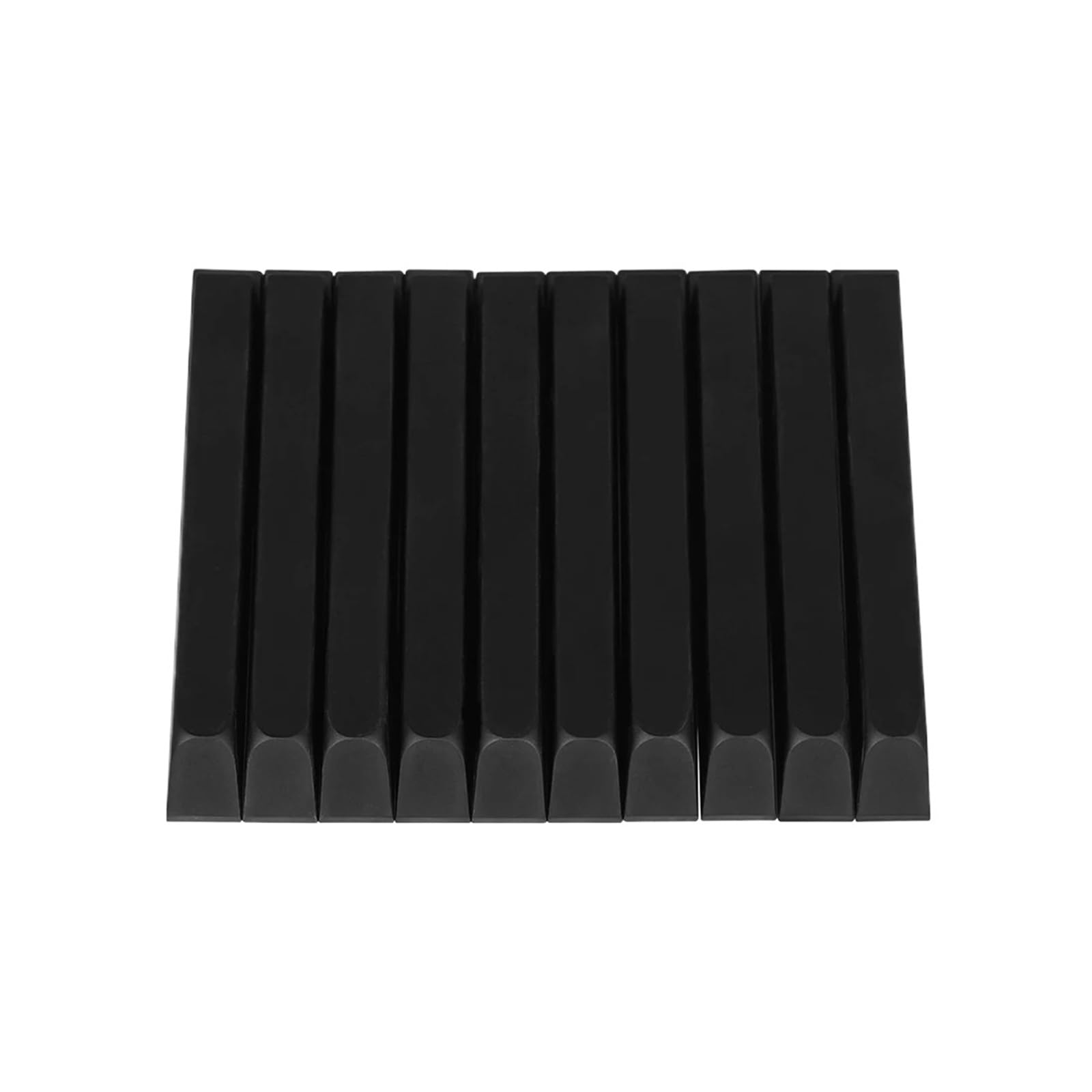Compatibile con 10 accessori for strumenti a tastiera con tasti di pianoforte neri opachi da 10 cm(20 pcs)
