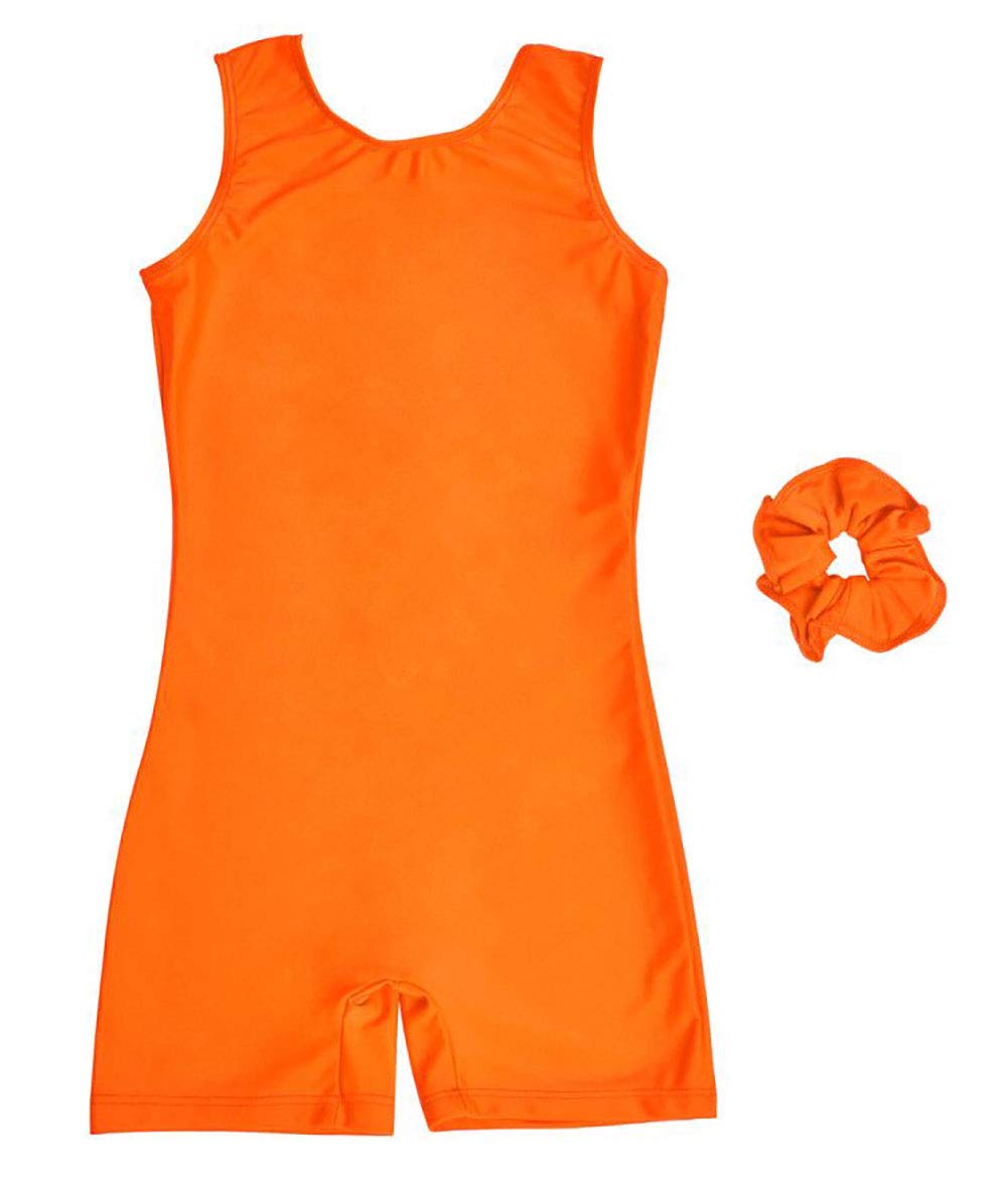 Buy Girls Gymnastics Biketard Sparkly Mermaid Leotards With Shorts Tank 