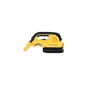 DEWALT 20V MAX Hand Vacuum, Cordless, for Wet or Dry Surfaces, 1/2-Gallon Tank, Washable Filter, Portable, Bare Tool Only (DCV517B)