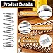 12 Pieces SP 9706 Mechanical Compression Spring Stainless Steel Extension Spring, 1/2-inch by 1-1/2-inch
