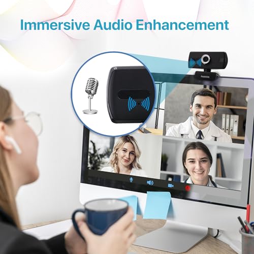 Image of Galxy C50 Full HD 1080p@ 30fps Webcam for Meetings and Streaming, Auto-Light Balance, Built-in Mic, Plug & Play USB Camera for Microsoft Teams, Google Meet, Zoom and More-2048x1536 Pixels