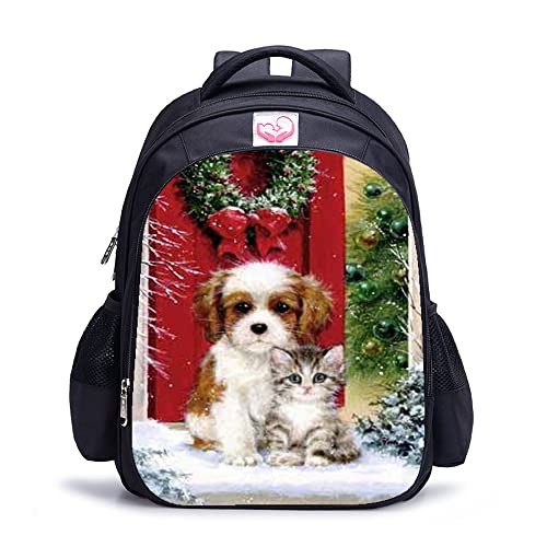 Sac à dos de loisirs Chien de Noël, le cartable parfait à offrir