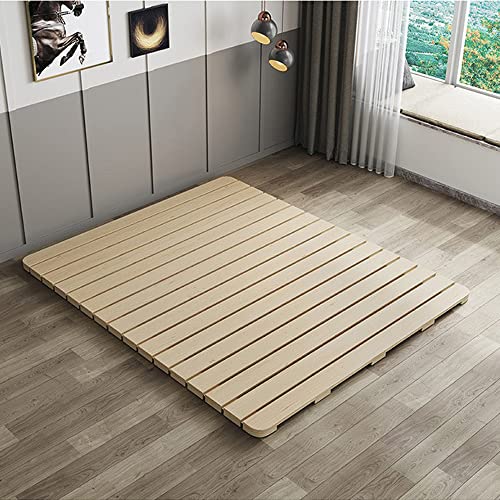 LOBOTOU Breathable Moisture-Proof Bed Plate, Guest Tatami Mat,Wood Roll-Type...