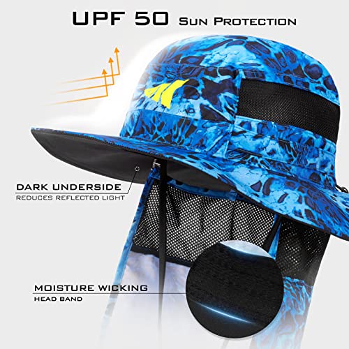 KastKing Sol Armis UPF 50 Boonie Hat - Sun Protection Hat, Fishing Hat, Beach & Hiking Hat, Paddling - Image 3