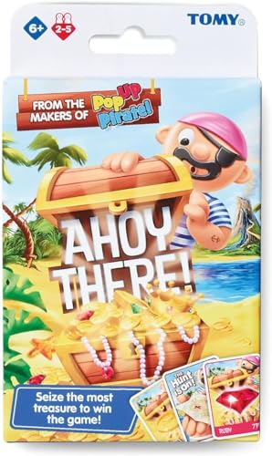 TOMY Ahoy There! Kartenspiel EIN schnelllebiges Familien-Kartenspiel...