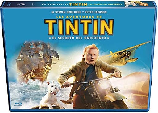 Las Aventuras De Tintín: El Secreto Del Unicornio - Edición Horizontal [Blu-ray] | Ya disponible en tu tienda friki favorita! En mundofriki.es!