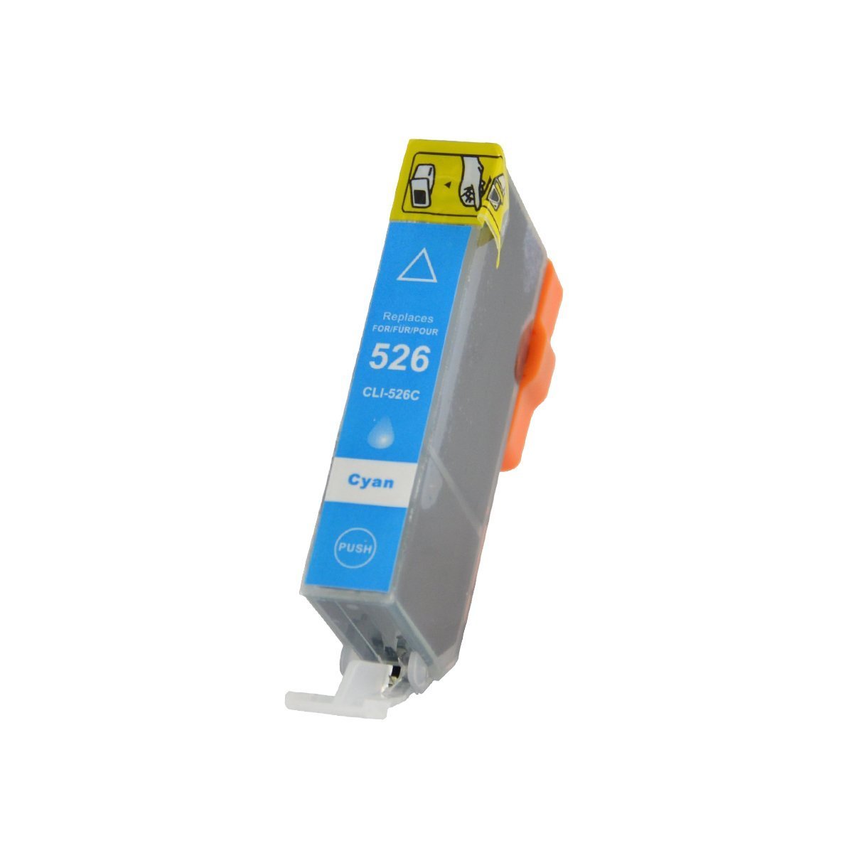 King of Flash 8 x Pack PGI - 526 Cyan Canon Compatible CLI526, PGI525, Printing Ink Cartridges PIXMA iP4850, iP4950, MG5150, MG5250, MG5350, MG6150