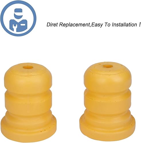 Miniatura 2 de ONER - Parachoques de dos brazos de control y dos parachoques de eje trasero de control, compatible con Cadillac Escalade, Chevy Avalanche Silverado