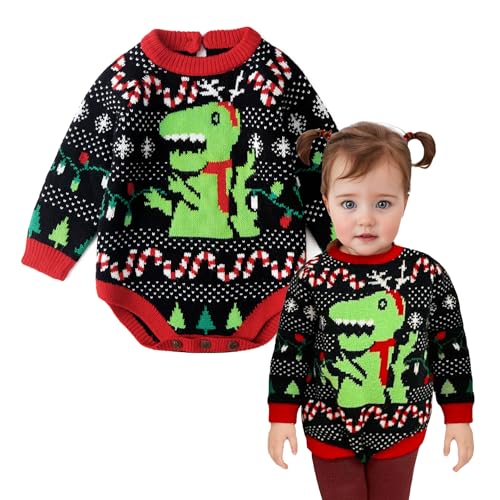 Simplee kids Ugly Christmas Sweater Family Matching Outfits for Holiday Party Knitted Pullover