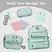 Bentgo Kids Prints Leak-Proof, 5-Compartment Bento-Style Kids Lunch Box - Ideal Portion Sizes for Ages 3-7, Durable, Drop-Proof, Dishwasher Safe, & PFAS & BPA-Free Materials (Puppy Love)