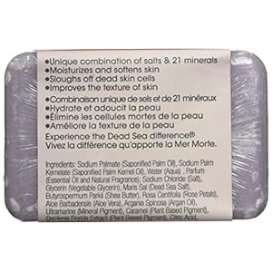   One-With-Nature-Rose-Petal-Dead-Sea-Mineral-Soap-7-Ounce-Bars-Pack-of-6