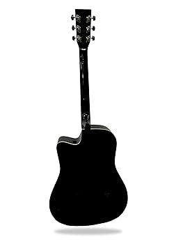 ブラック アコースティックギター 6弦 Amazon | Huntington 6弦アコースティックギター 右 ブラック