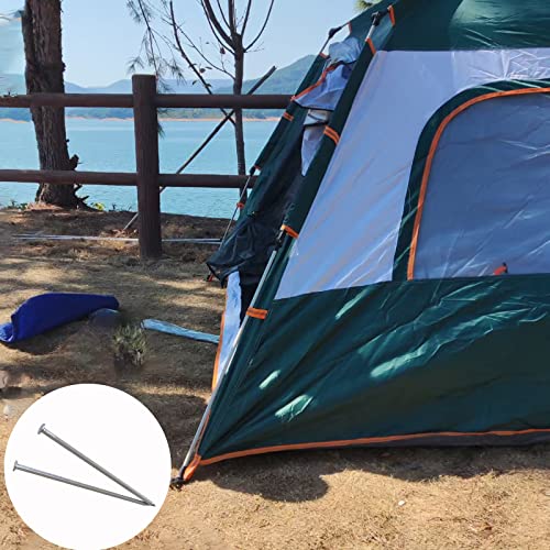 Metal Stakes,35Pcs 6 Inch Galvanized Landscape Spikes,Garden Nails for Turf,House Construction,Carpentry NailTent and More - Image 6