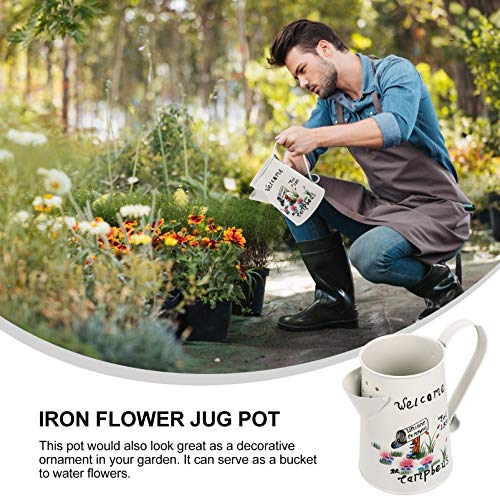 BESTonZON Brocca di Latte Vintage Francese Vaso da...