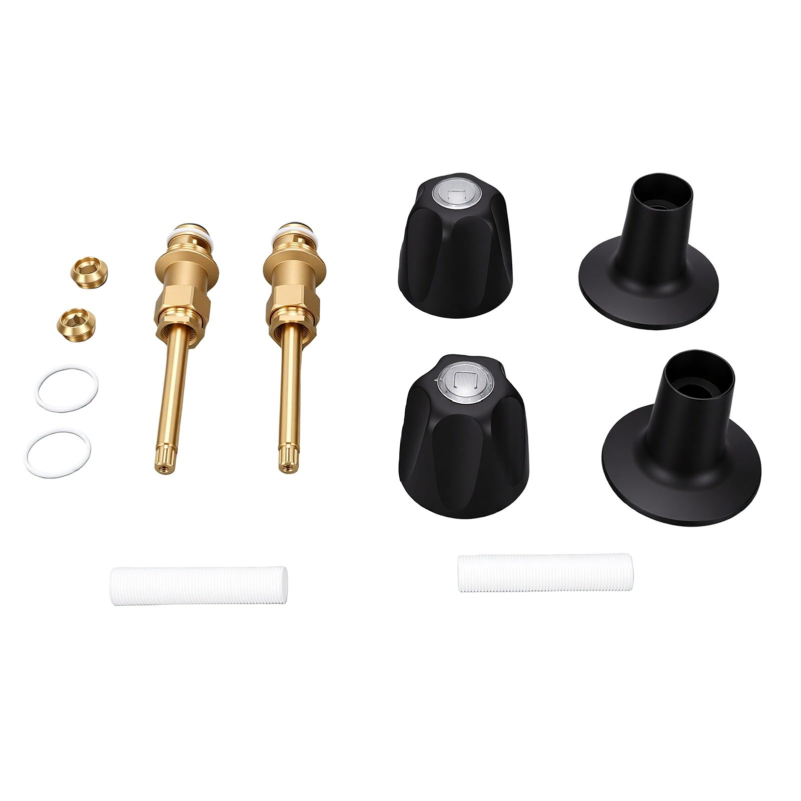 ASHATA 2 Set Rubinetti Doccia Kit Ricambio per Maniglie Rubinetteria