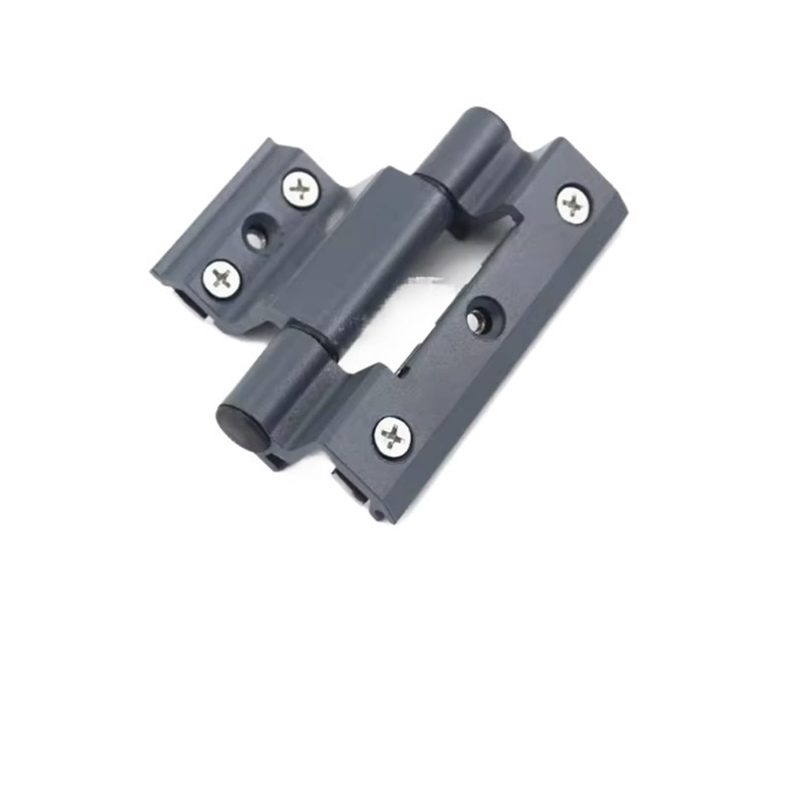Weokdfha Gray - 95Mm Window Hinge 1 Pcs Aluminum Alloy Door And Window Hinge Broken Bridge Heat Insulation Flat Open Hardware Folding Thickened Hinges(Gray-95Mm)