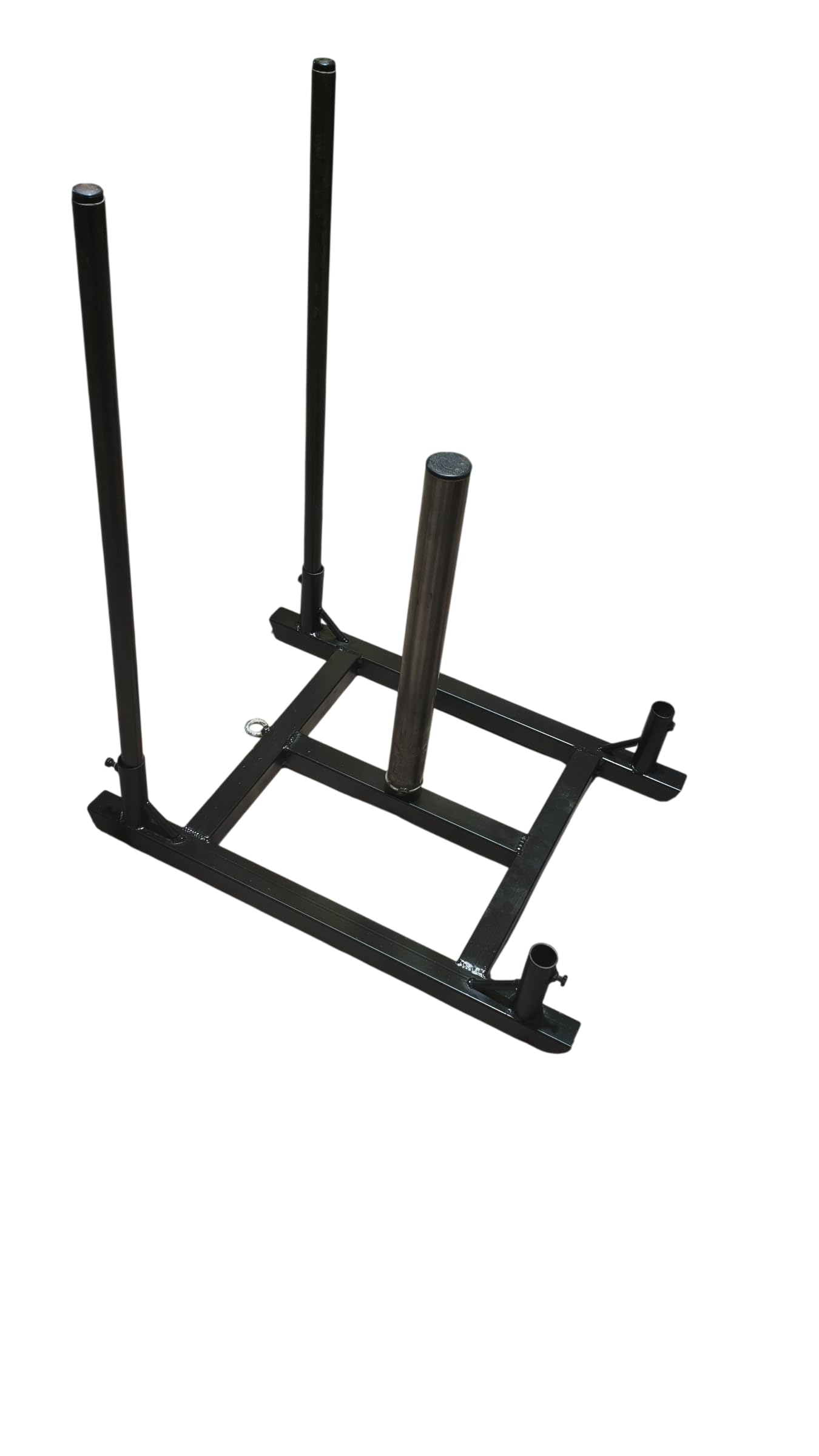 Trineo de Arrastre y Empuje para Crossfit, Hyrox y Gimnasio, Sled de Fuerza Compatible con Discos Olímpicos de 50 mm Entrenamiento Funcional, Sprint, Potencia