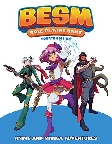 BESM (Big Eyes, Small Mouth) Anime and Manga Adventures RPG 4th Edition Hardcover
