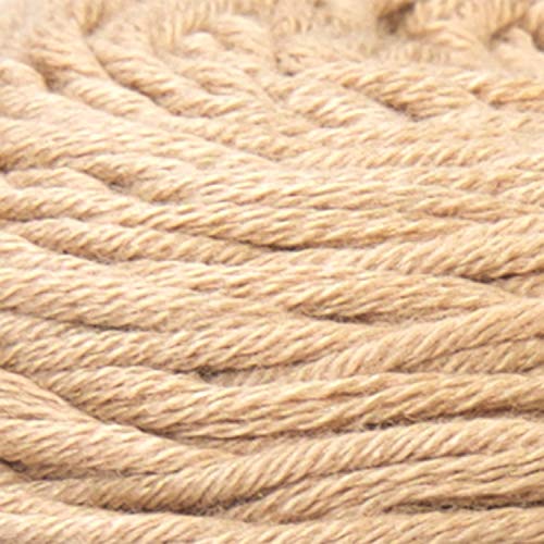 Image of Lion Brand Yarn, Coboo Cotton Blend Crochet Yarn, Beige, 3 Pack