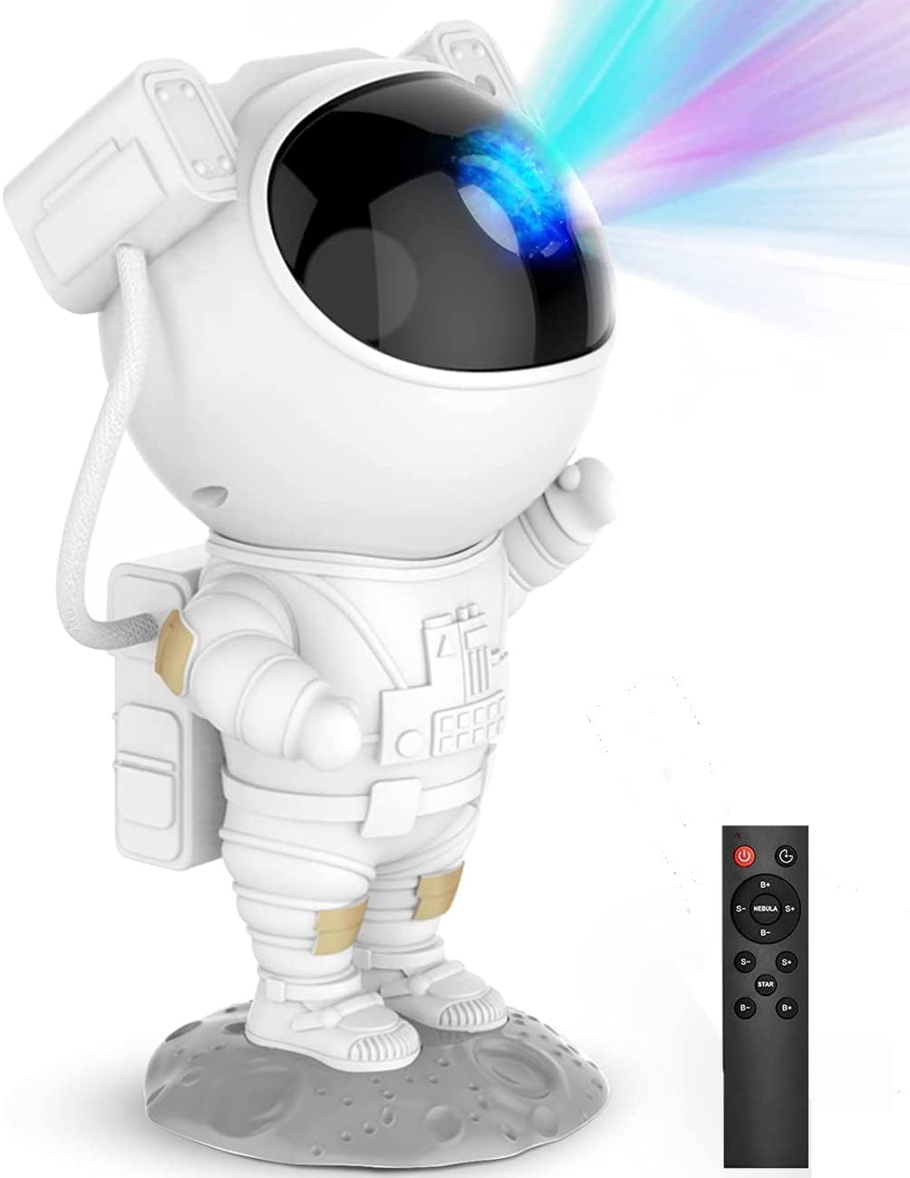 Star Projector Galaxy Night Light - Astronaut Space Projector, Starry Nebula Ceiling LED Lamp with Timer and Remote, Kids Room Decor Aesthetic, Gifts for Christmas, Birthdays, Valentine's Day