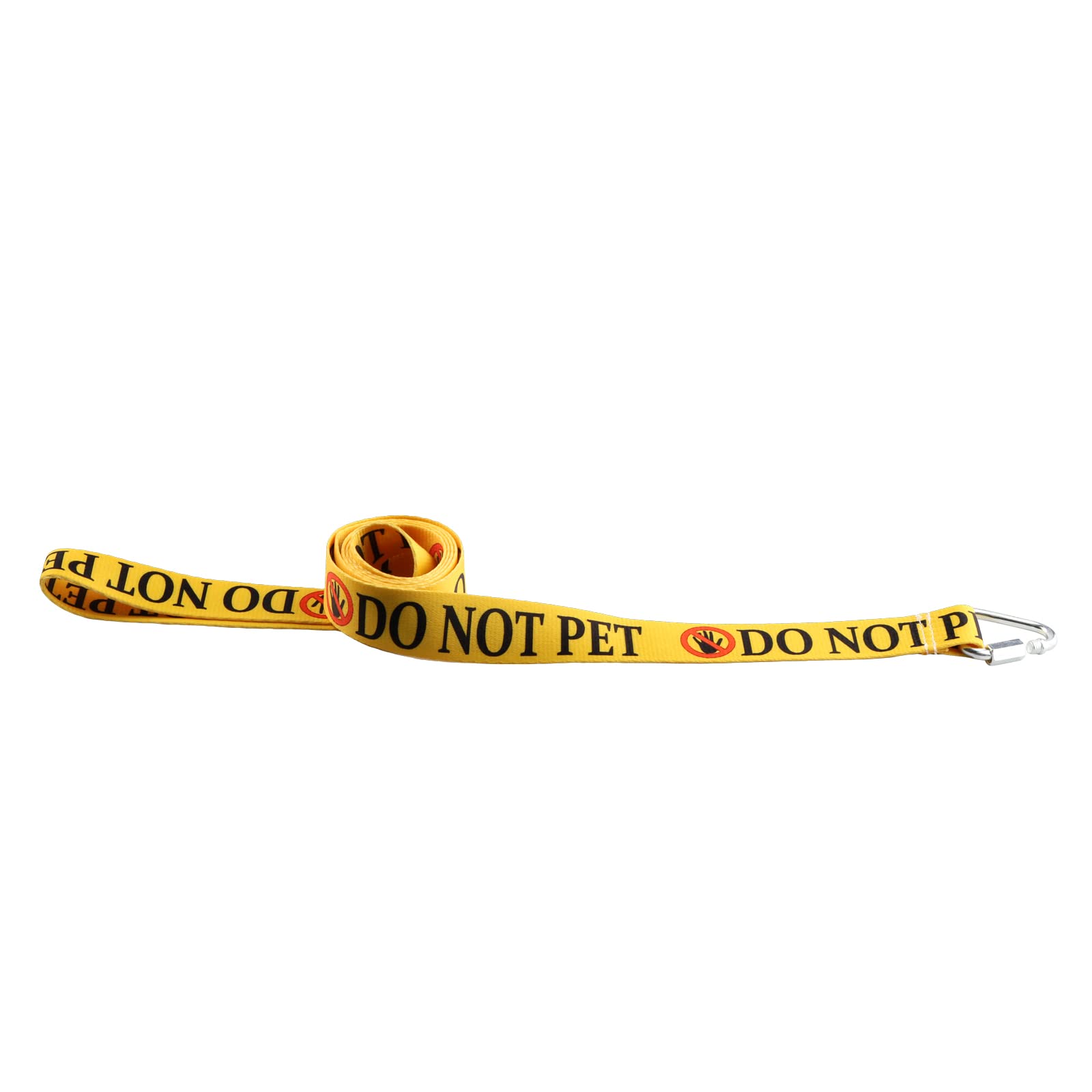 JXGZSO Correa para perro con texto en inglés "Do Not Pet/Not Dog Friendly/No Eye Contact Dog Lead Give Me Space" para perro de rescate (no correas para mascotas)