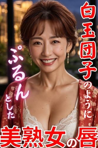 白玉団子おようにぷるんとした美熟女の唇: 熟女写真集