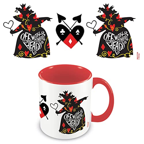 Pyramid International MGC27328 Disney Queen of Hearts Ceramic Mug in Presentation Gift Box, Off with Their Heads Design