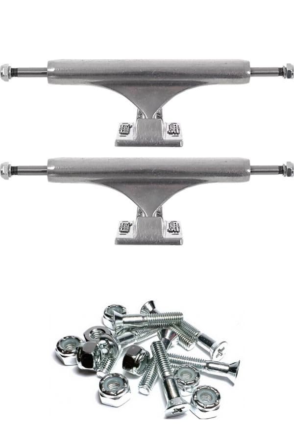 Slappy Truck Company ST1 Classic Polished Skateboard Trucks - 7.3