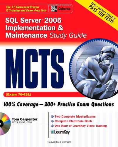 『MCTS SQL ServerImplementation & Maintenance Study Guide - 読書メーター