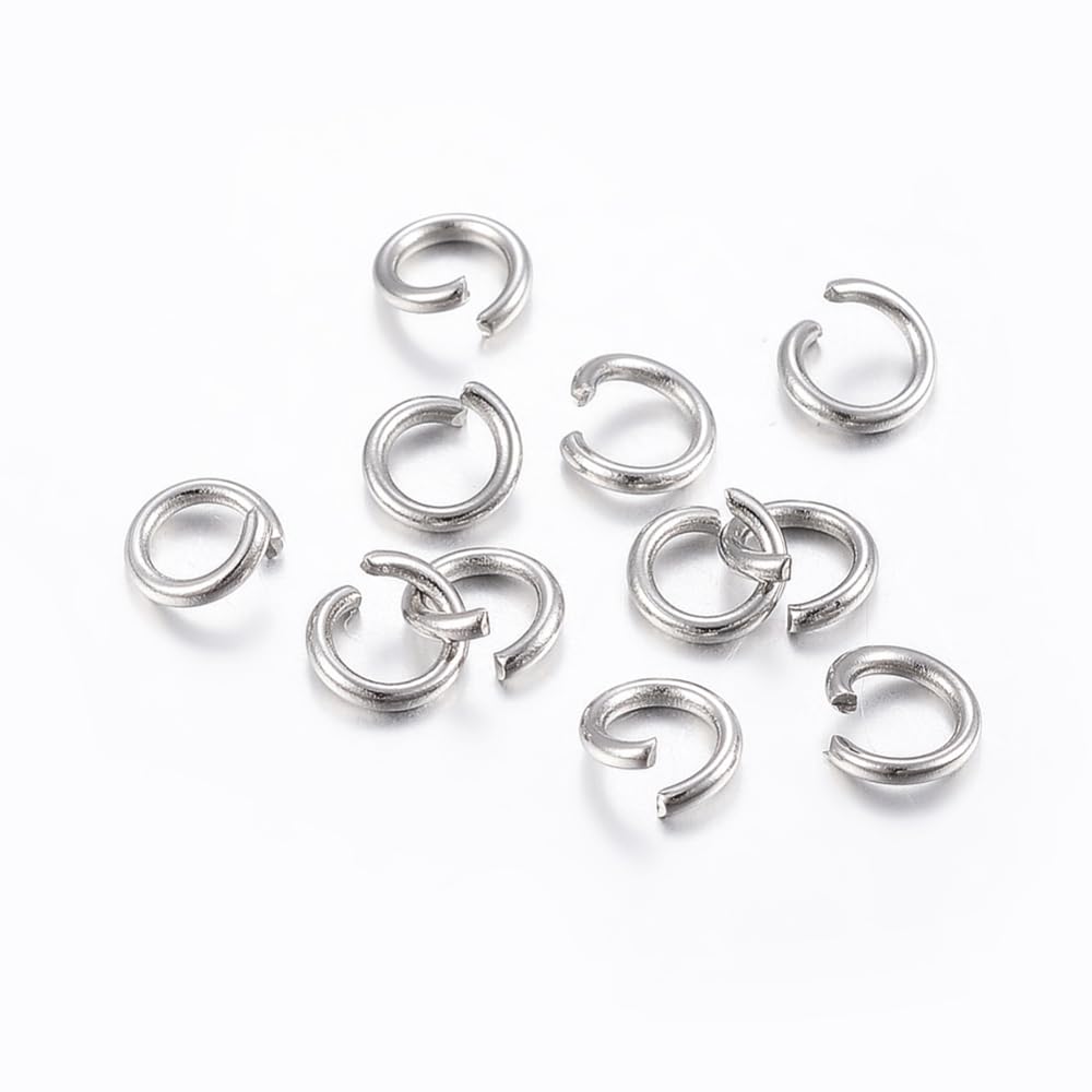 HDSupplies 100 sztuk pierścieni skokowych ze stali nierdzewnej 304, grubość 5 mm, grubość 24 mm