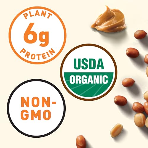 Image of CLIF Nut Butter Bar - Peanut Butter - Energy Snack Bars - Non-GMO - USDA Organic - Plant Based - Low Glycemic - 1.76 oz. (5 Pack)