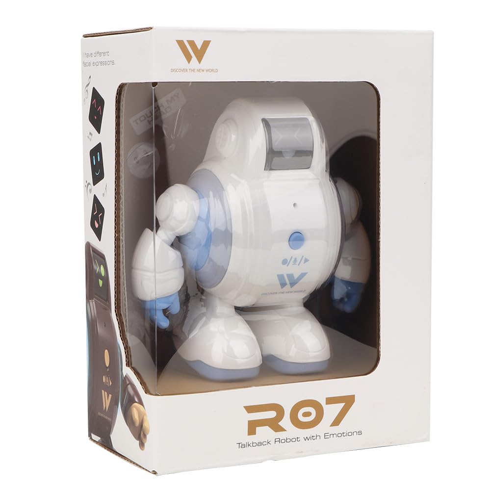 NIBEMINENT Kids Children Lovely Electric Smart Music Light Robot Toy Wonderful Gift