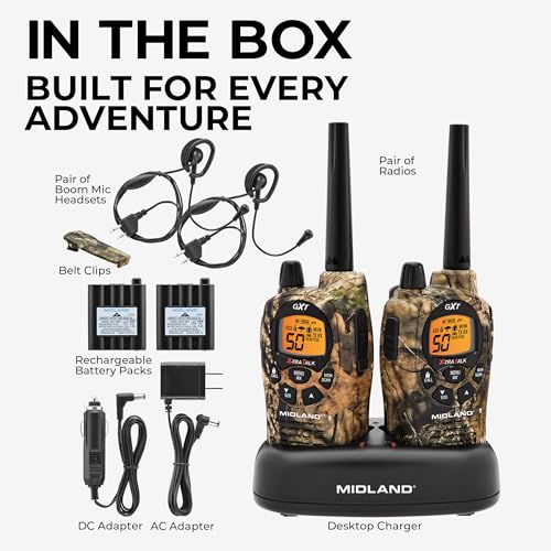 Midland GXT1050VP4 Handheld Gmrs 50 Channel Two-Way Radio thumb #5