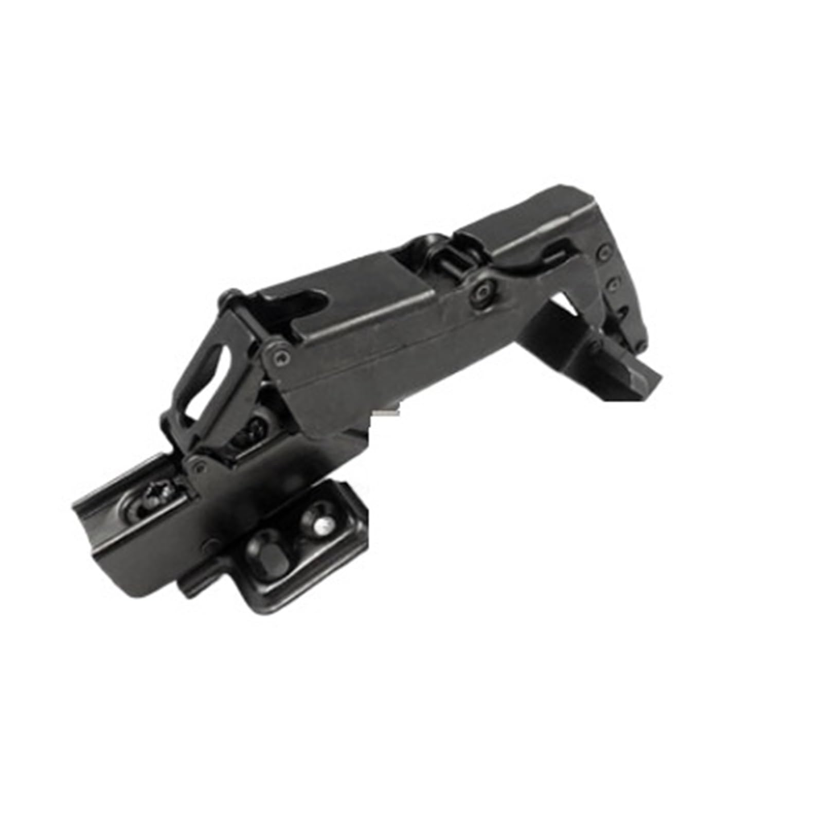 Kdhcvkz Black 165 Half 2Pcs 165 170 135 Degrees Bi-Fold Folding Aluminum Glass Door Hinge(Black 165 Half)