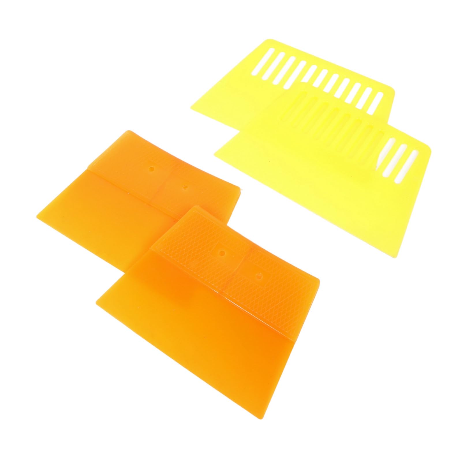 Juego de paletas para paneles de yeso, 11 piezas, plástico, flexible, interior, exterior, paleta para esquinas, masilla, espátula, raspador, kit de herramientas para repara