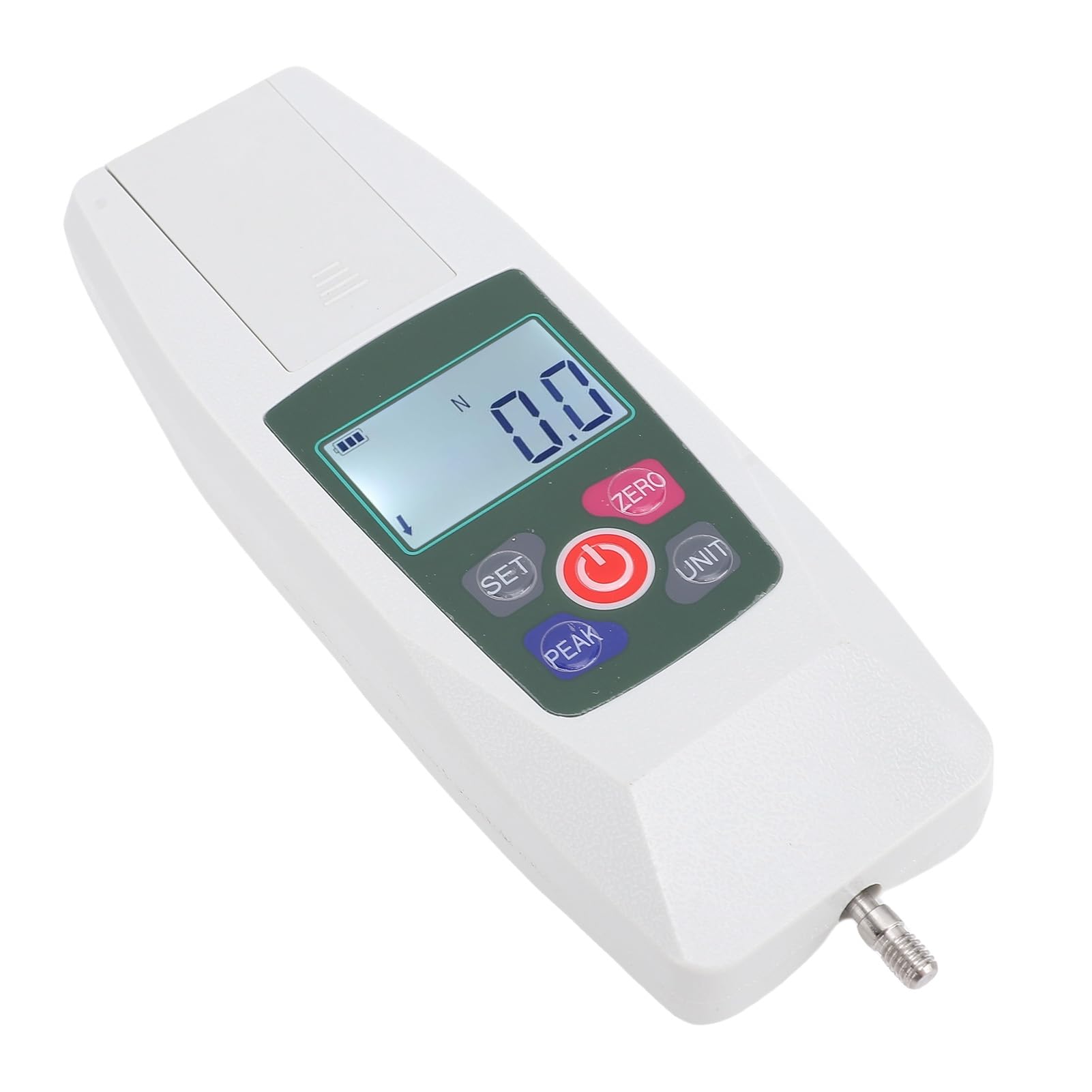 Medidor de Fuerza Digital 5N, Material ABS, LCD Retroiluminada, Probador Portátil de Empuje y Tracción con Apagado Automático para Pruebas de Laboratorio y Materiales