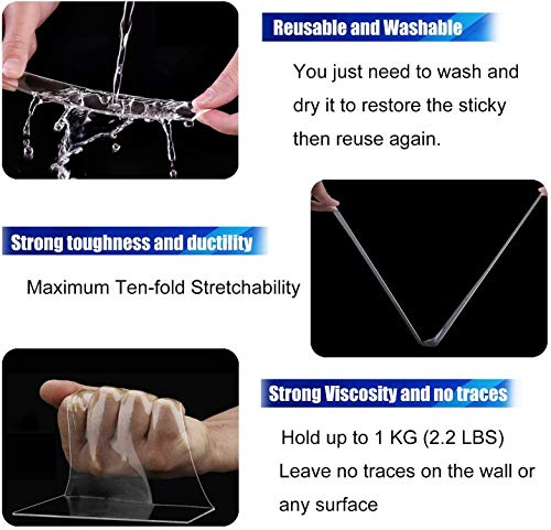 Nano Nastro Biadesivo, Multifunzione