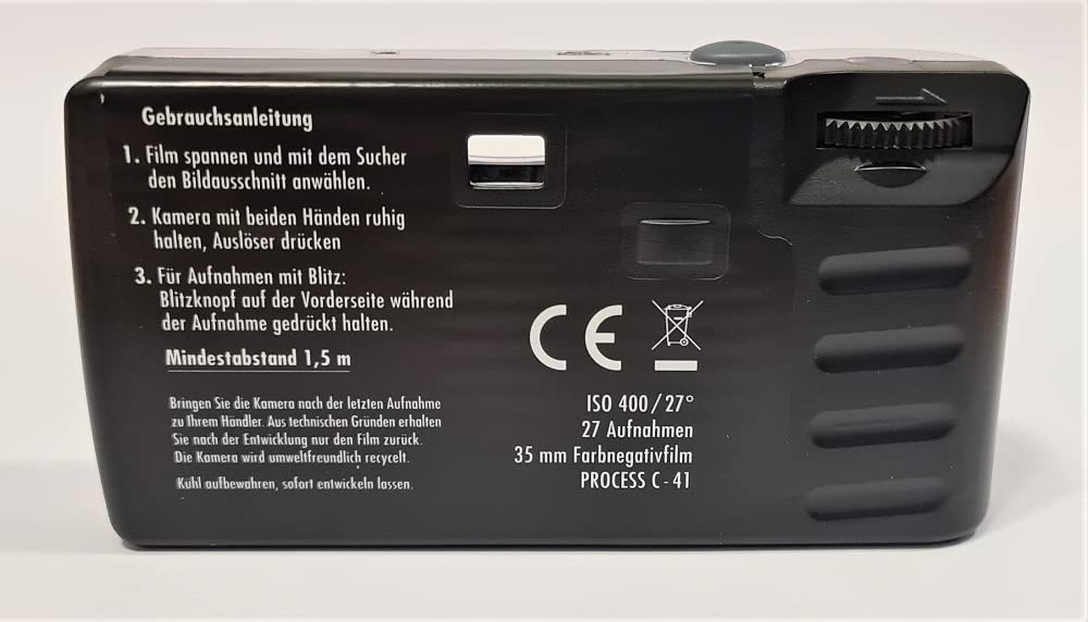 4X 1A PHOTO PORST Einwegkamera Edition Love Kult, Rainbow mit Herzen, mit Blitz, Batterien und Film (4er Pack, je 27 Aufnahmen)