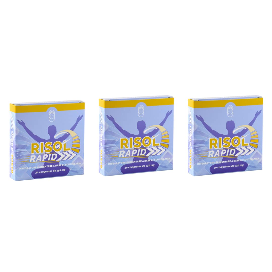 Risol Rapid - Integratore alimentare a base di Scutellaria Baicalensis - 30 capsule orosolubili… (3)