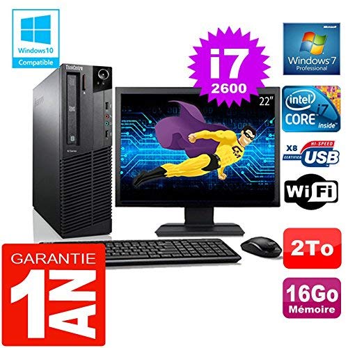 PC M92p SFF Core I7-2600 disco 2 to WiFi W7 schermo 22 16 GB ricondizionato