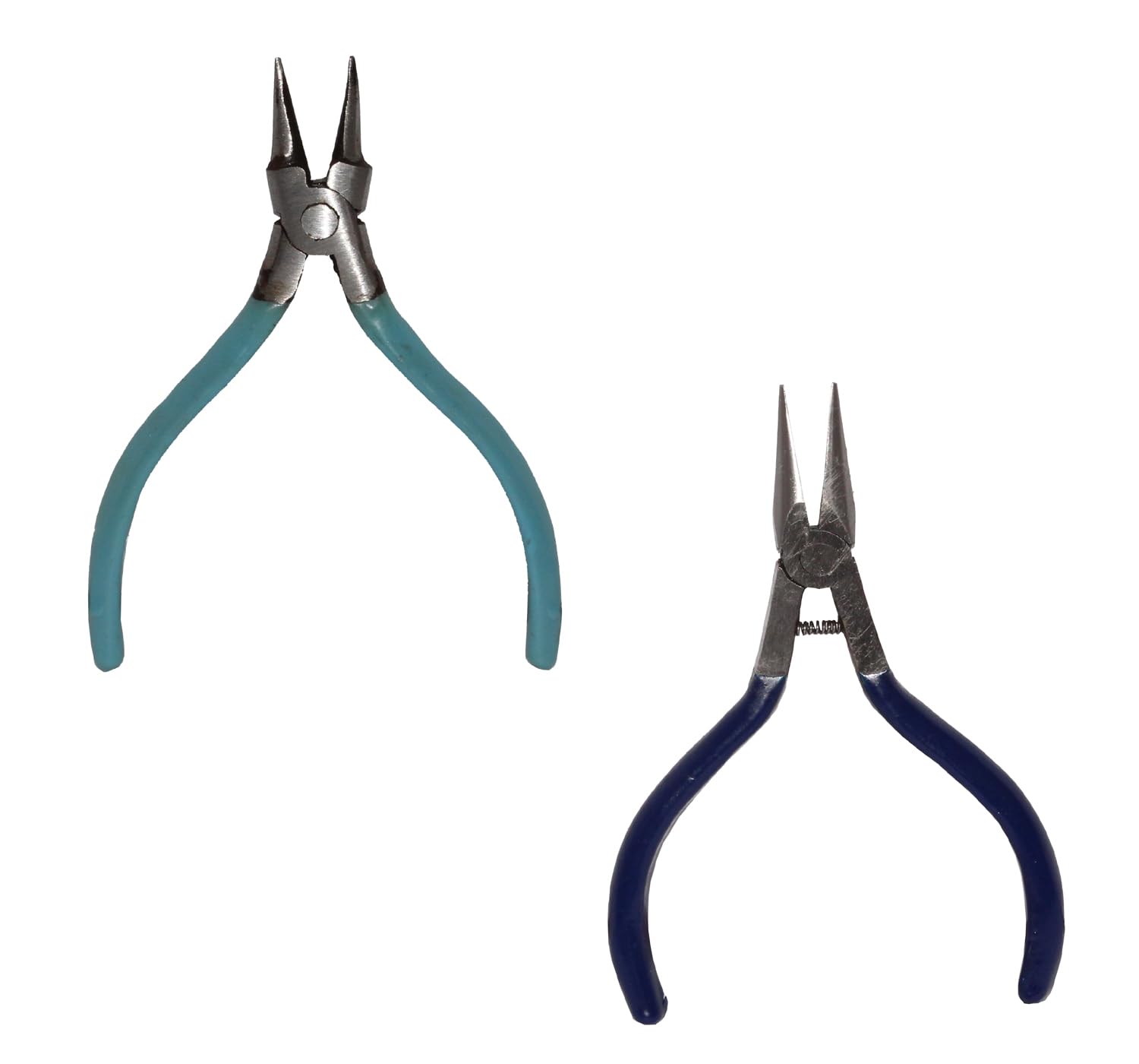 Round Flat Nose & Spring Nose Pliers – Jewelry Making Tool Set for DIY Crafting, Wire Work, Beading & Repair-image-31