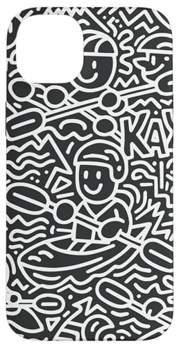 Kayak Canoes-Boat Kayaking, JbN tBbVO JbN V[JbN ނ JbN X}zP[X iPhone 14 Plus p