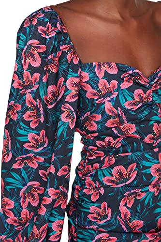 Trendyol Abito Floreale Dress, Multicolore, 48