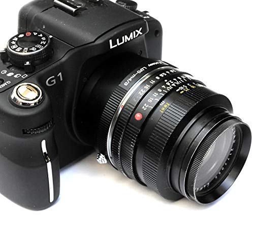 Adaptador Fotasy Leica R a M43, conversor de montura compatible con Panasonic y Olympus Micro Cuatro Tercios miniatura 4