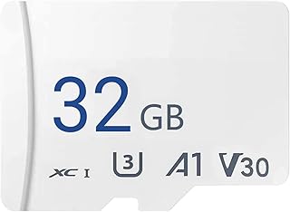 32G Memory Card U3 4K UHD Video High Speed TF Card Monitoring SD Card with Adapter for Dash Cams, Body Cams, Action Camera, Surveillance & Security Cams Class 10, U3 Up to 100MB/s