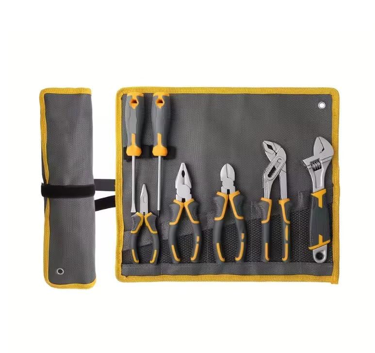 Set de 7 Piezas Herramientas con Bolsa de Almacenamiento