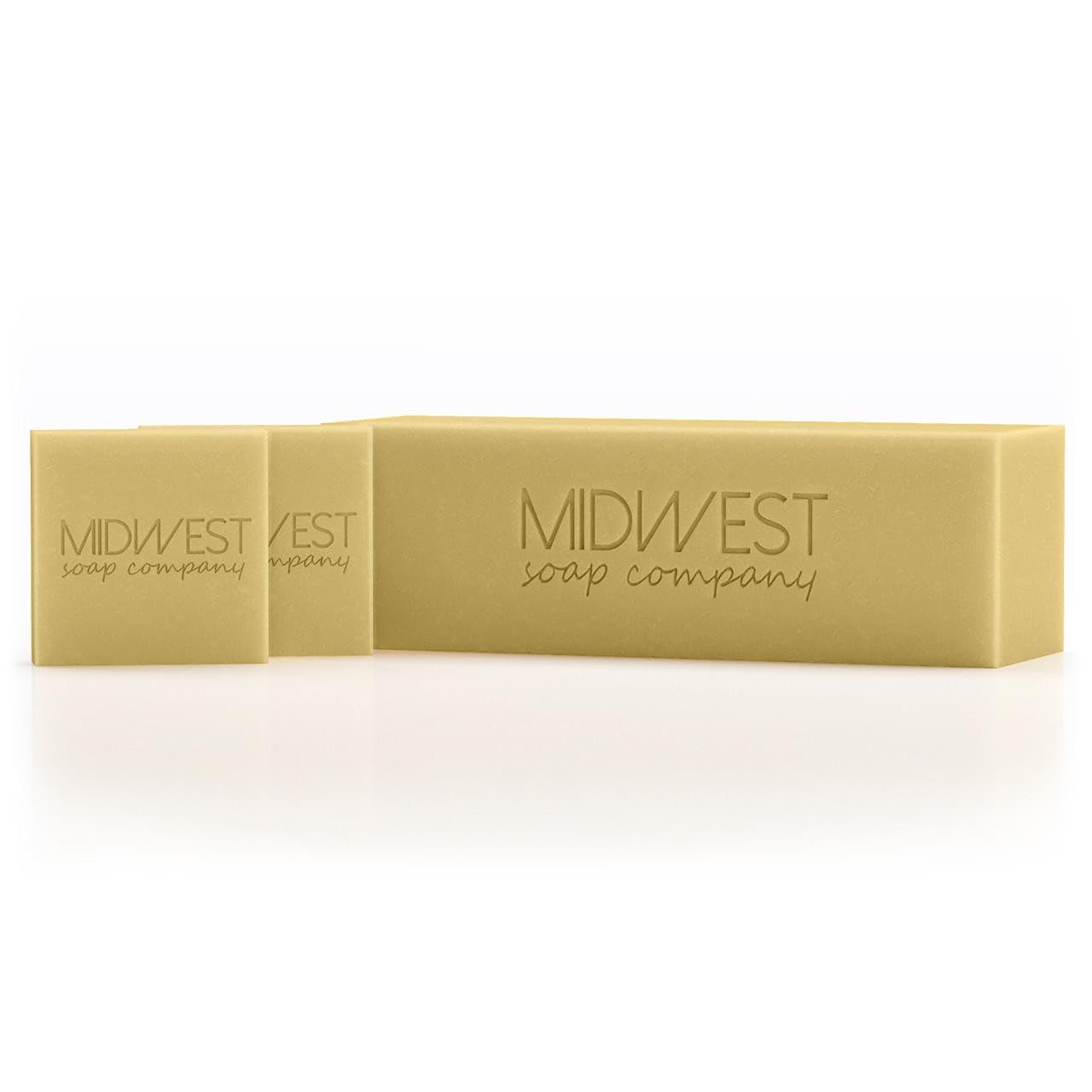 Fresh Cotton Artisan Soap Loaf with Cut -3 Pounds